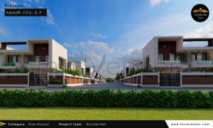 Awadh City Row Houses, Barabanki, Architecture by ThirdVendor Studios