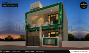 Awadh City Row Houses, Barabanki, Architecture by ThirdVendor Studios