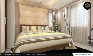 Sample Flat Interior, Awadh City Row Houses, Barabanki, Architecture by ThirdVendor Studios