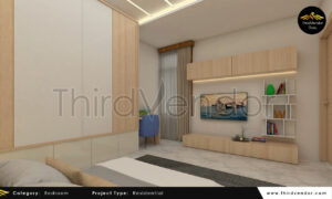 Sample Flat Interior, Awadh City Row Houses, Barabanki, Architecture by ThirdVendor Studios