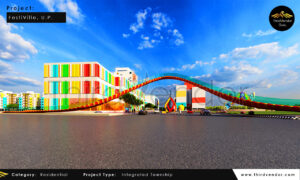 India's First Festival Theme, Gomti FestiVille, An Integrated Township in Lucknow, Designed by ThirdVendor Studios