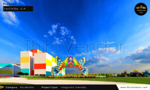 India's First Festival Theme, Gomti FestiVille, An Integrated Township in Lucknow, Designed by ThirdVendor Studios